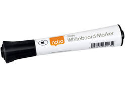 Viltstift Nobo whiteboard Glide rond zwart 2mm