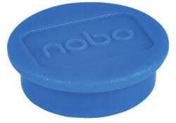 Magneet Nobo 13mm 100gr blauw 10stuks