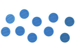 Magneet Nobo 13mm 100gr blauw 10stuks