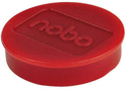 Magneet Nobo 32mm 800gr rood 10 stuks