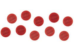 Magneet Nobo 32mm 800gr rood 10 stuks