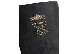 Notitieboek Kalpa Dreams 214x145x40mm blanco zwart
