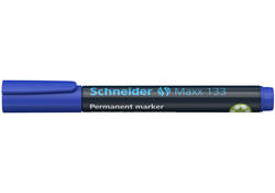 Viltstift Schneider Maxx 133 beitel 1-4mm blauw