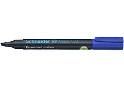 Viltstift Schneider Maxx 133 beitel 1-4mm blauw