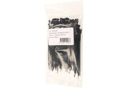 Inbindstrips IEZZY nylon 2.5x100mm D 20.5mm zwart