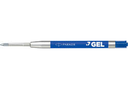 Gelschrijvervulling Parker Quink Economic medium blauw blister à 2 stuks