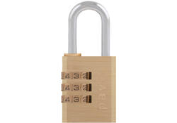 Hangslot Pavo met cijferslot 41x28x12mm