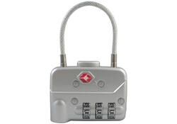 Hangslot Pavo met cijferslot en kabel TSA