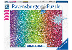 Puzzel Ravensburger Glitter challenge 1000 stukjes