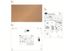 Prikbord Nobo Impression Pro Widescreen 50x89cm kurk