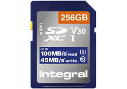 Geheugenkaart Integral SDHC-XC 256GB