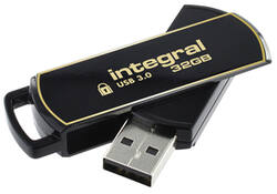 USB-stick Integral 3.0 Secure 360 32GB zwart