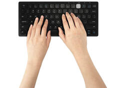Toetsenbord Kensington Dual draadloos compact zwart