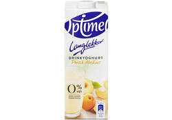 Drinkyoghurt Optimel Langlekker perzik abrikoos 1liter