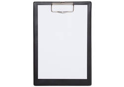 Klembord MAUL A5 staand PVC zwart