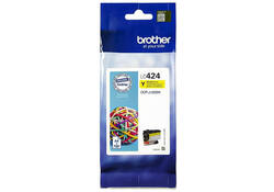 Inktcartridge Brother LC-424Y geel