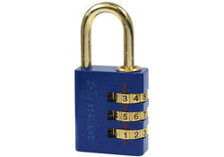 Hangslot MasterLock combinatieslot messing 30mm