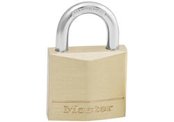 Hangslot MasterLock messing 30mm