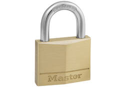 Hangslot MasterLock messing 40mm