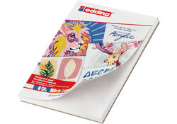 Olie- en Acrylblok edding 30010 A6 20 vel 300 gram wit