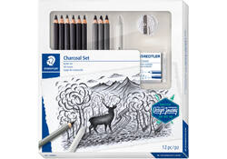 Houtskoolpotloodset Staedtler Design Journey 12-delig