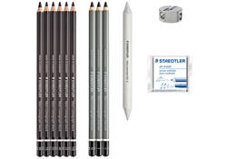 Houtskoolpotloodset Staedtler Design Journey 12-delig