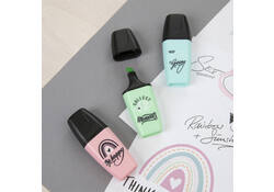 Markeerstift STABILO BOSS mini Pastellove assorti etui à 6 stuks