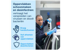 Reinigingsdoek Tork Heavy-Duty W4 multifunctioneel nonwoven 150 vel wit 530179