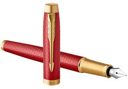 Vulpen Parker IM Premium deep red GT fijn
