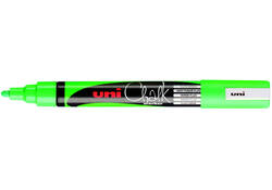 Krijtstift Uni-ball chalk rond 1.8-2.5mm fluor groen