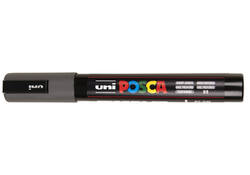 Verfstift Posca PC5M medium diepgrijs