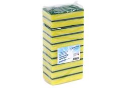 Schuurspons Cleaninq 140x90x28mm geel/groen
