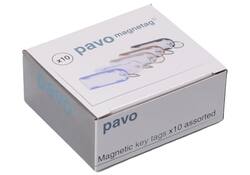 Sleutellabel Pavo magnetisch assorti