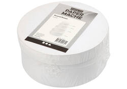 Doos Creativ Company rond 4 stuks Ø 8, 10, 12, 14cm, hoogte 4, 5, 6, 7cm wit
