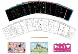 Knutselset Totum Disney Princess scratchbook