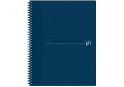 Spiraalblok Oxford Origin A4+ lijn 140 pagina's 80gr blauw