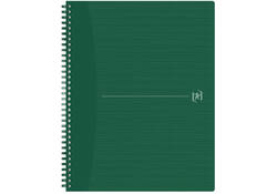 Spiraalblok Oxford Origin A4+ lijn 140 pagina's 80gr groen
