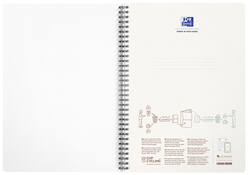 Spiraalblok Oxford My Rec'Up A4 lijn 180 pagina's 80gr assorti