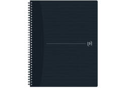 Spiraalblok Oxford Origin A4+ ruit 5x5mm 140 pagina's 80gr zwart
