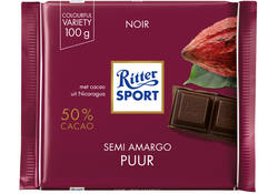 Chocolade Ritter Sport puur 100gr