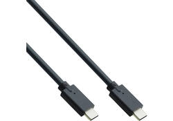 Kabel inLine USB-C 3.2 GEN.2 M/M 2 meter zwart