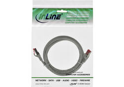 Kabel inLine patch CAT.6 S/FTP 2 meter grijs