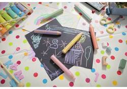 Kleurpotloden STABILO 880 woody inclusief puntenslijper pastel assorti etui à 6 stuks