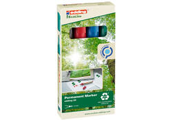 Viltstift edding 22 Ecoline schuin assorti set à 4 stuks