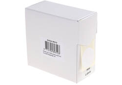 Etiket Rillprint 35mm 500st op rol wit
