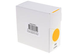 Etiket Rillprint 35mm 500st op rol fluor oranje