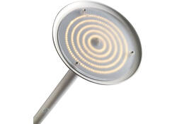 Vloerlamp Unilux Pryska led hout wit
