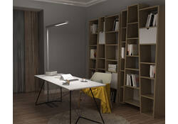 Vloerlamp Unilux Stratus led grijs