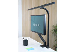 Bureaulamp Unilux Strata led zwart