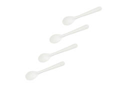 Lepel IEZZY 180mm papier 50 stuks wit